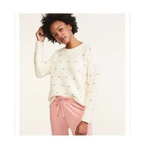 Lou & Grey Shimmer Dot Tunic Sweater Size XL